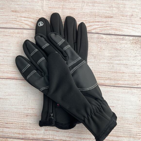 HUMRAD Touch Screen Windbreak Skiing Gloves - Warm Up Gloves Size 2XL - Picture 5 of 12